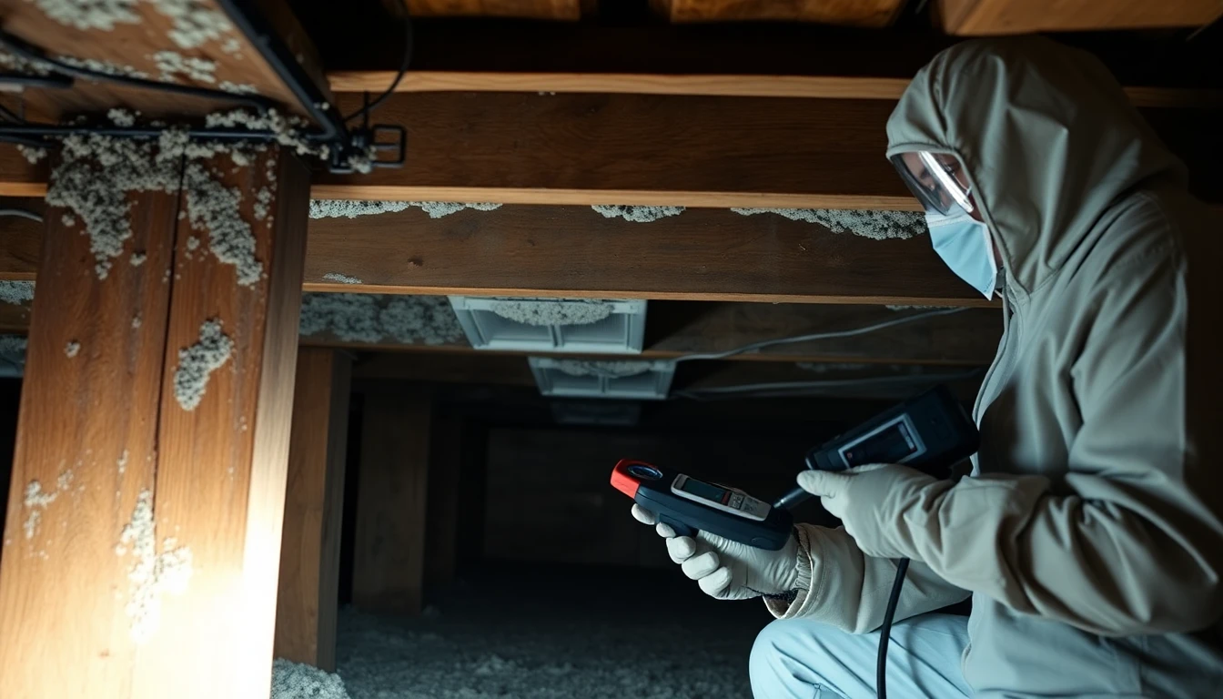 Crawl Space Mold Removal